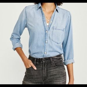 Abercrombie and Fitch Denim Shirt sz M